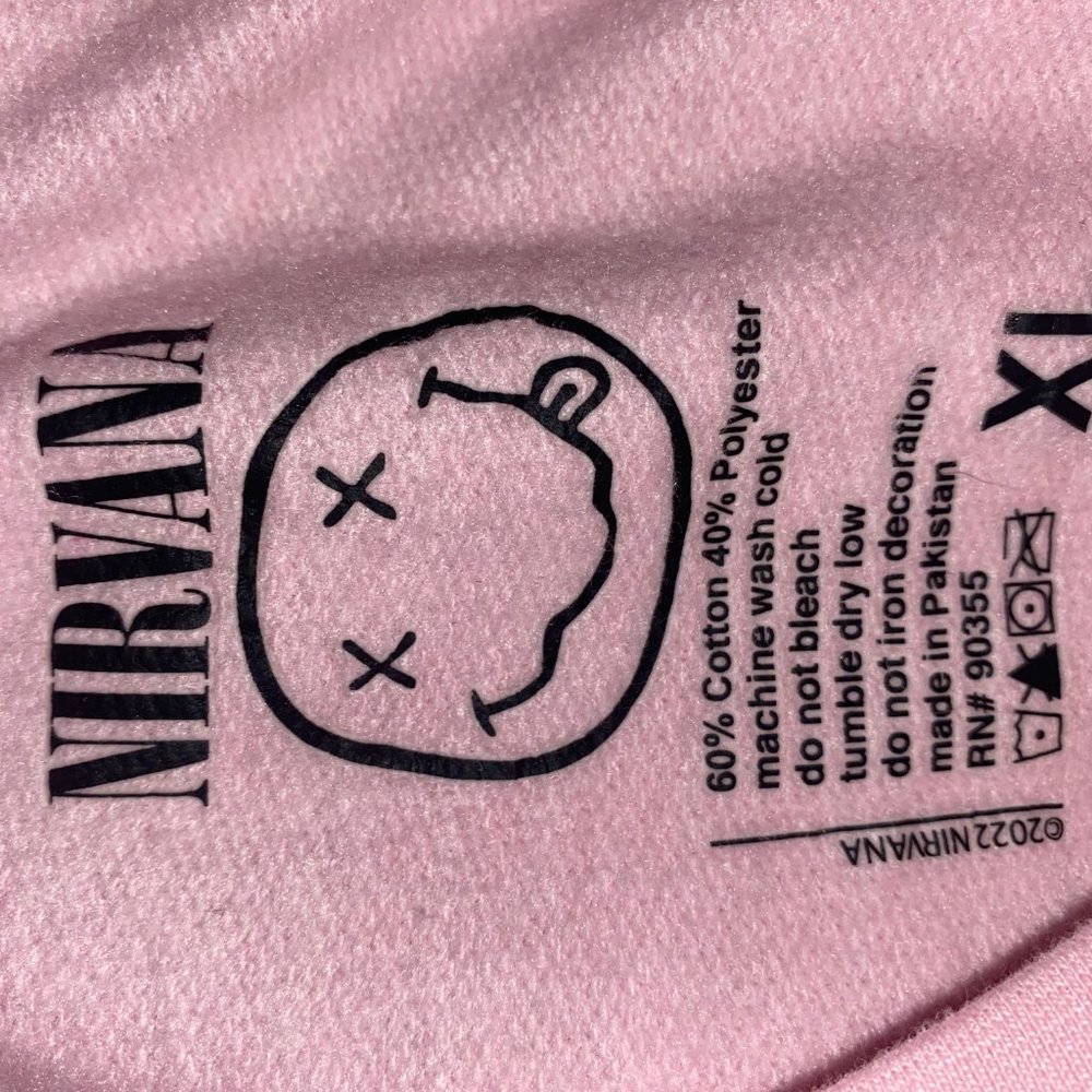 Nirvana Official Store Crewneck Sweatshirt View 4